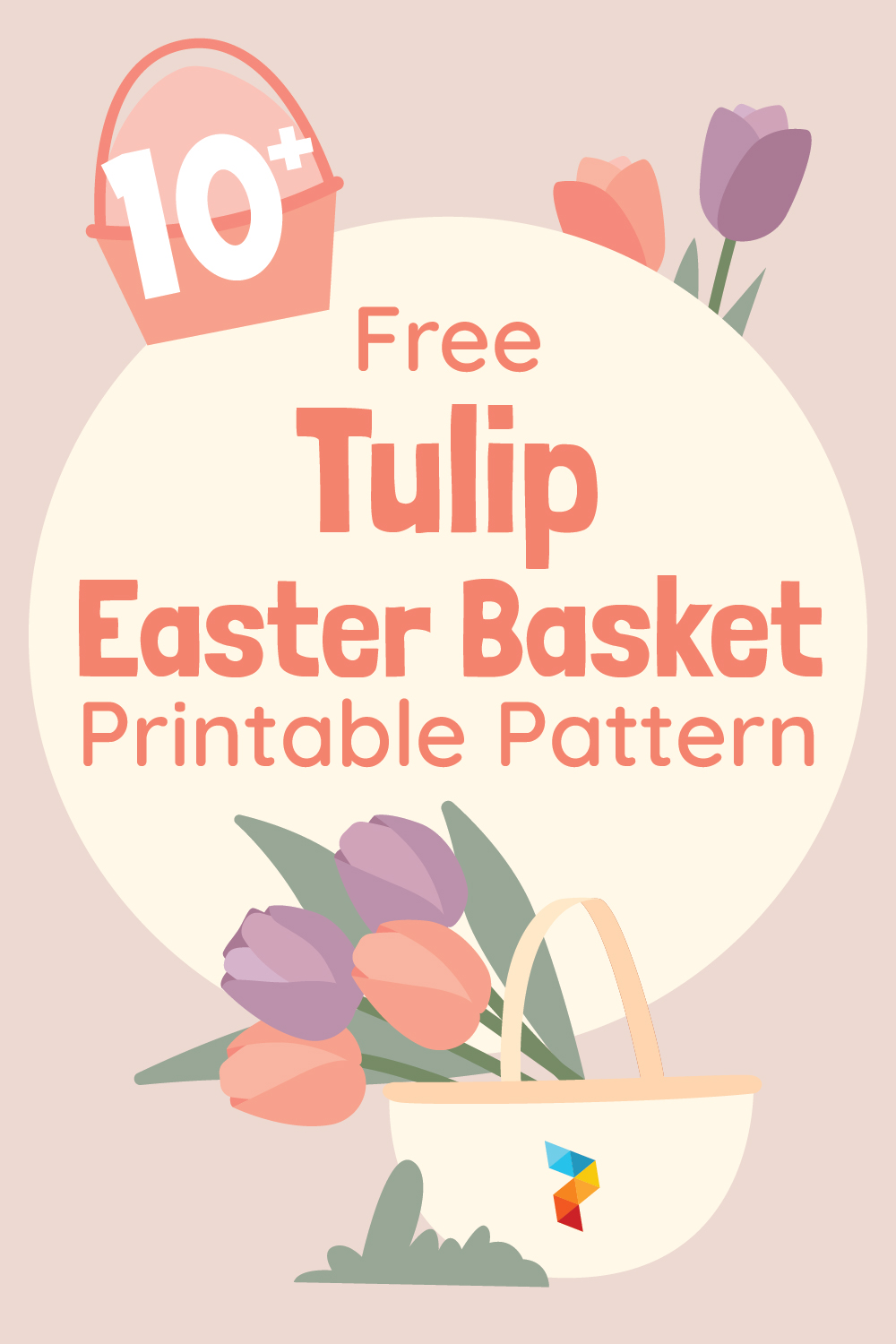 Tulip Easter Basket Pattern