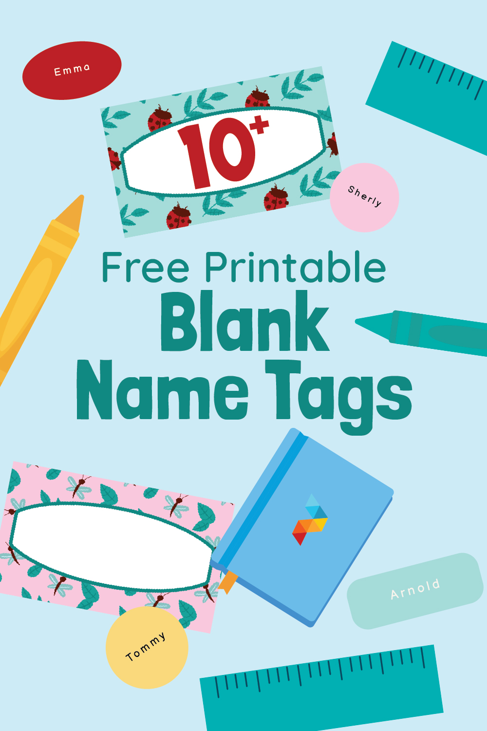 Blank Name Tags