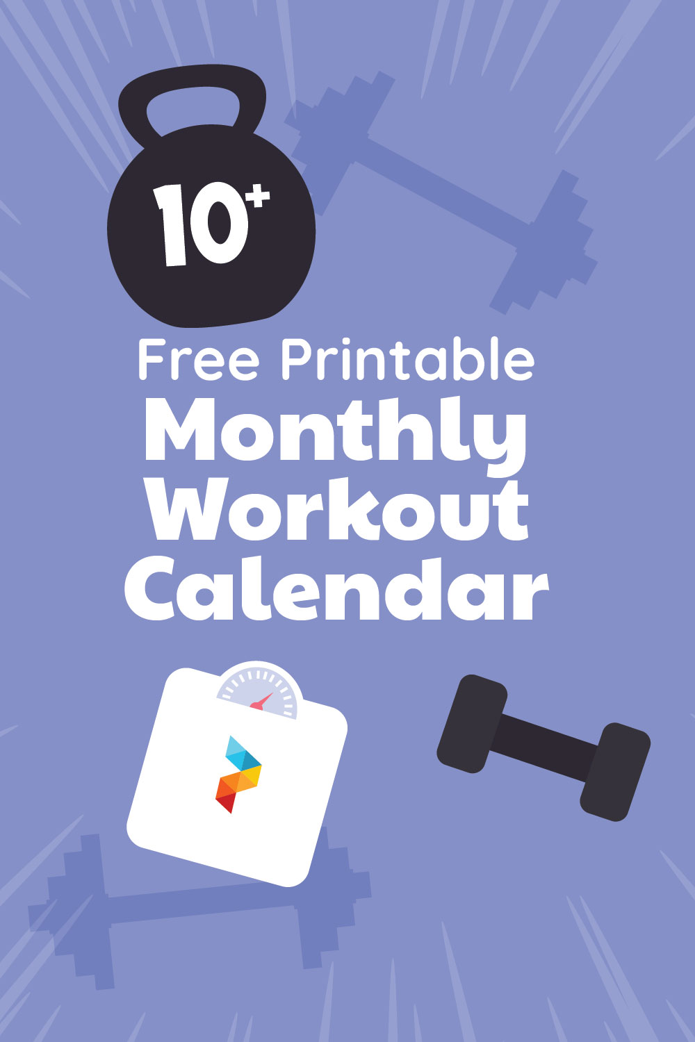Monthly Workout Calendar