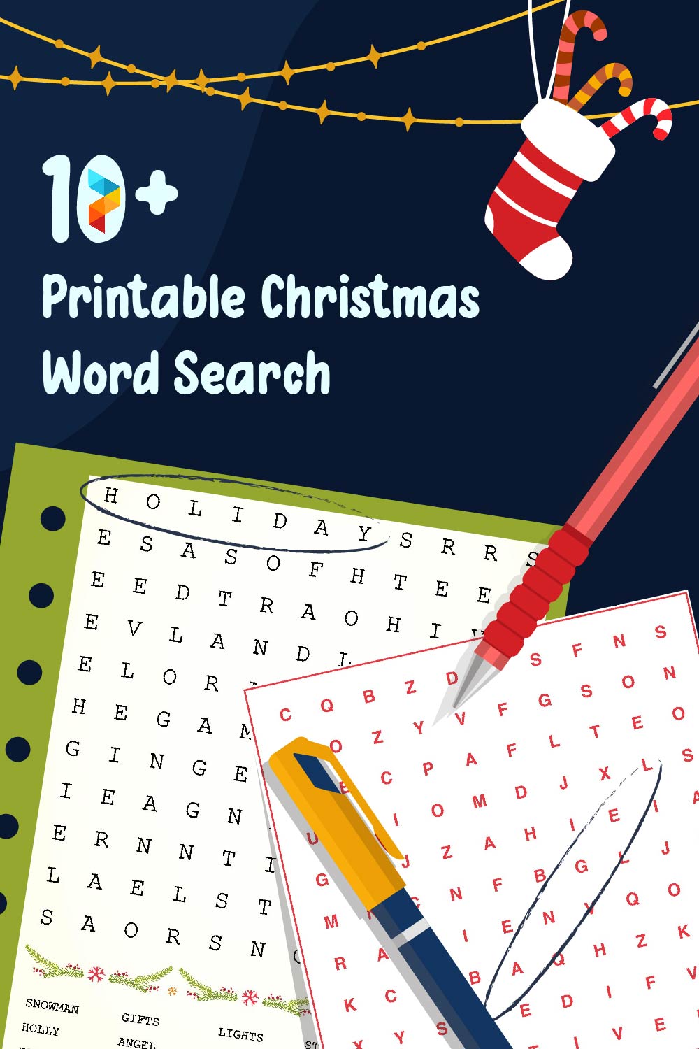 Printable Christmas Word Search