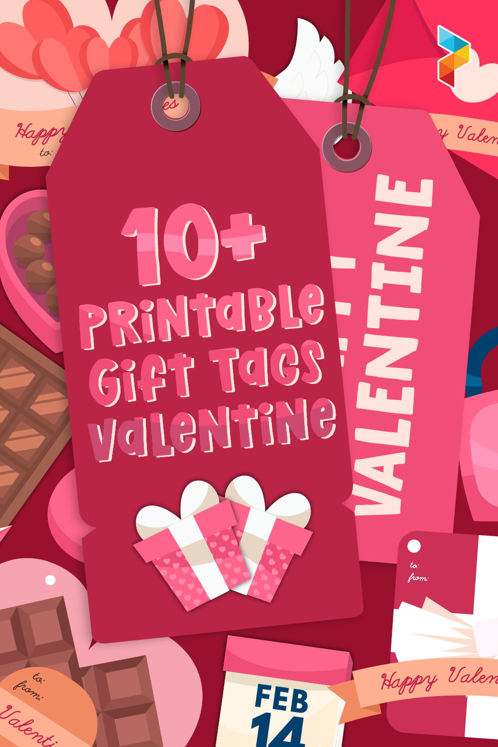 Gift Tags Valentine's Day