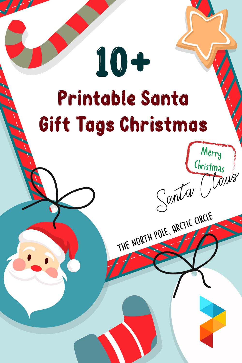 Printable Santa Gift Tags Christmas