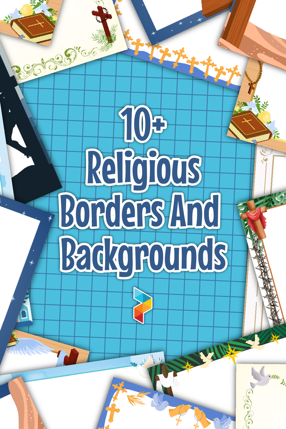 Religious Borders & Backgrounds