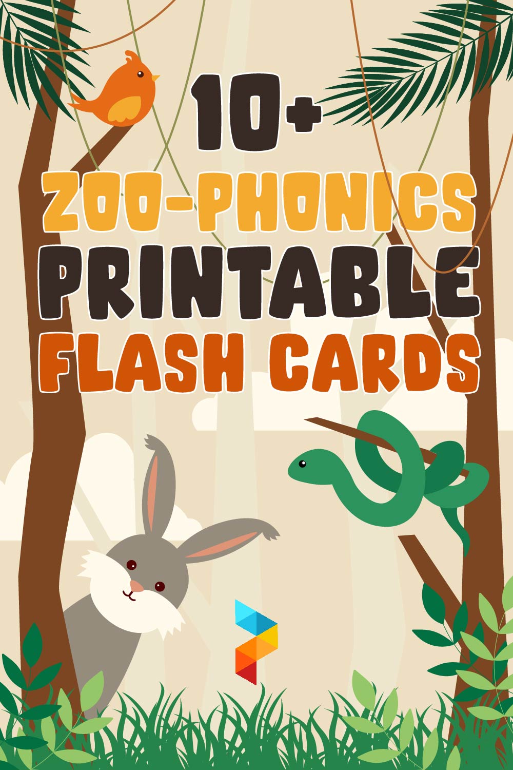 Zoo-phonics Flash Cards