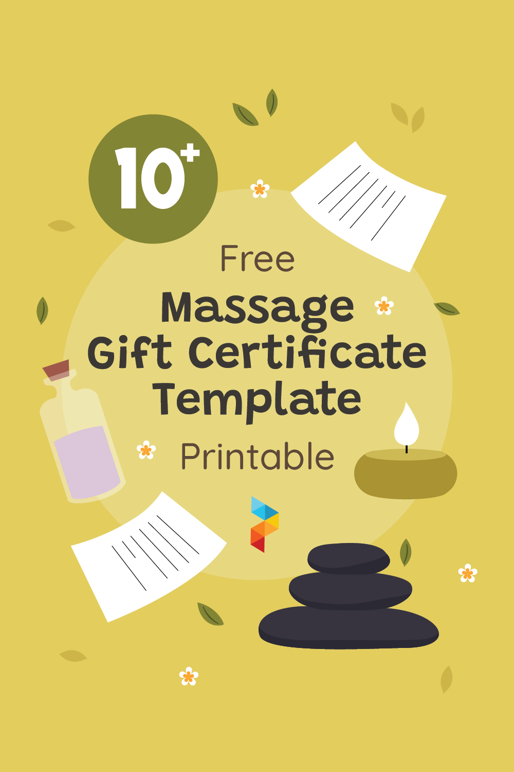 Massage Gift Certificate Template