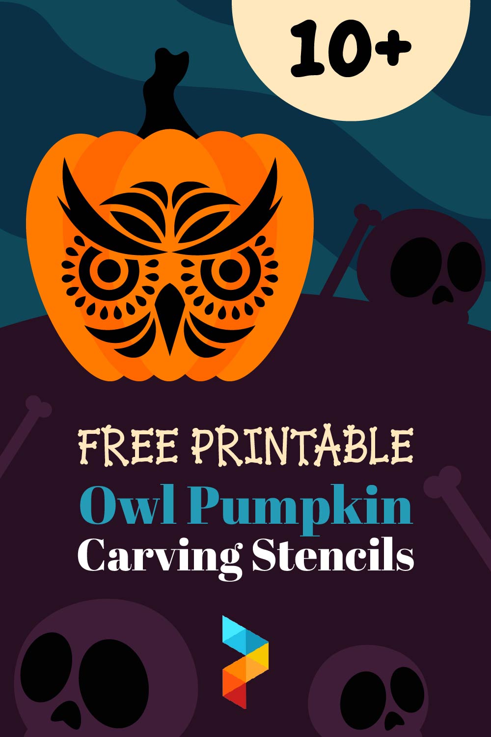 Owl Pumpkin Carving Stencils