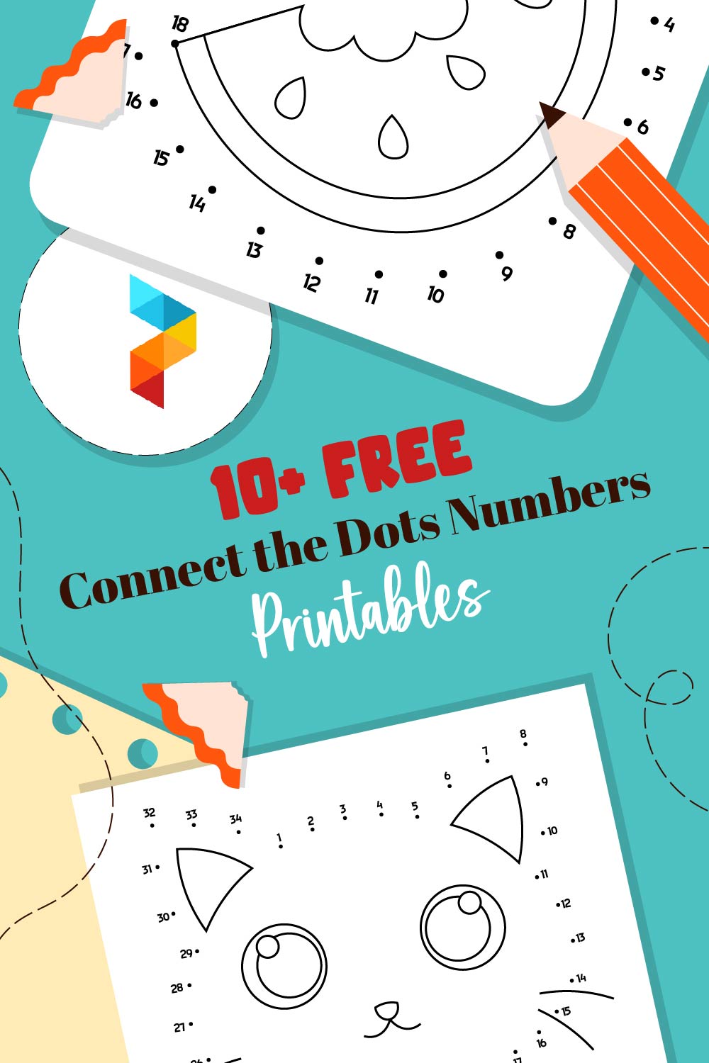 Connect The Dots Numbers