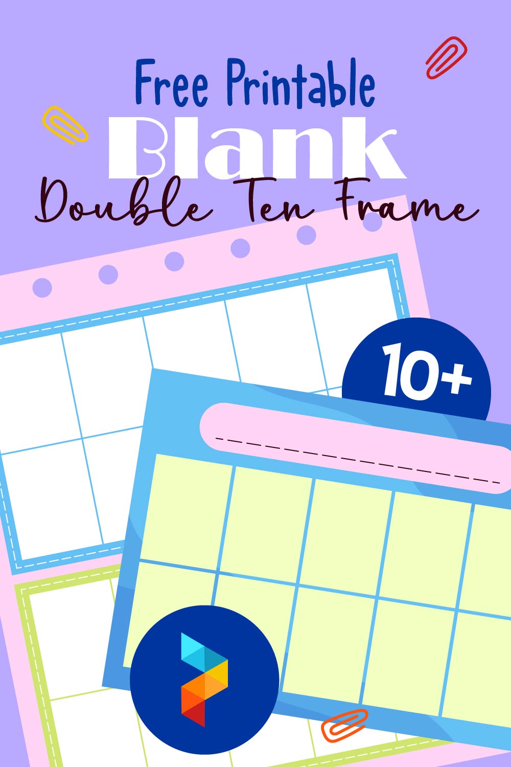 Blank Double Ten Frame