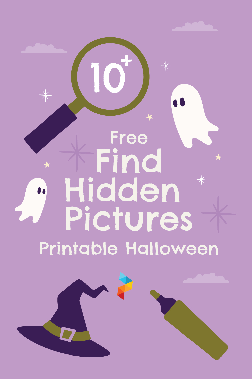 Find Hidden Pictures Printable Halloween
