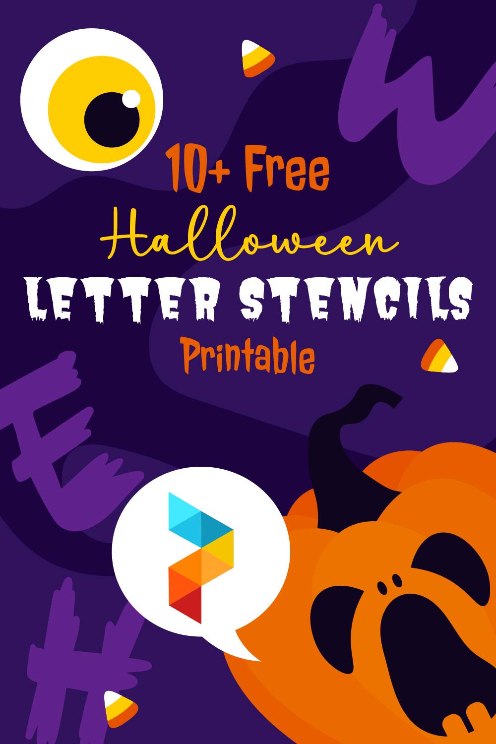 Halloween Letter Stencils Printable