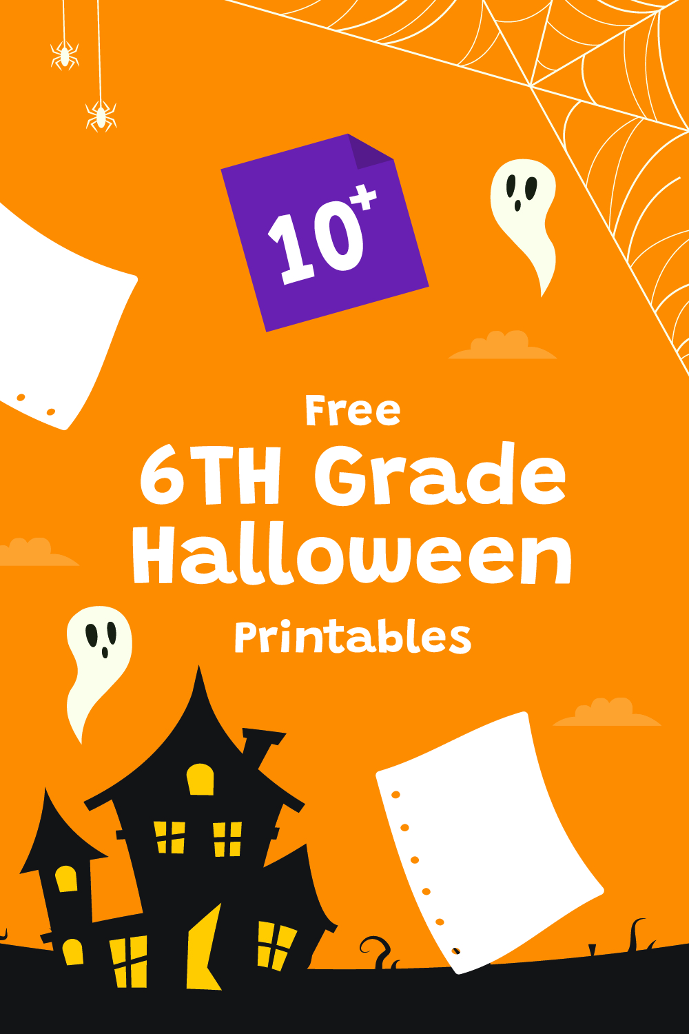 6th Grade Halloween Printables