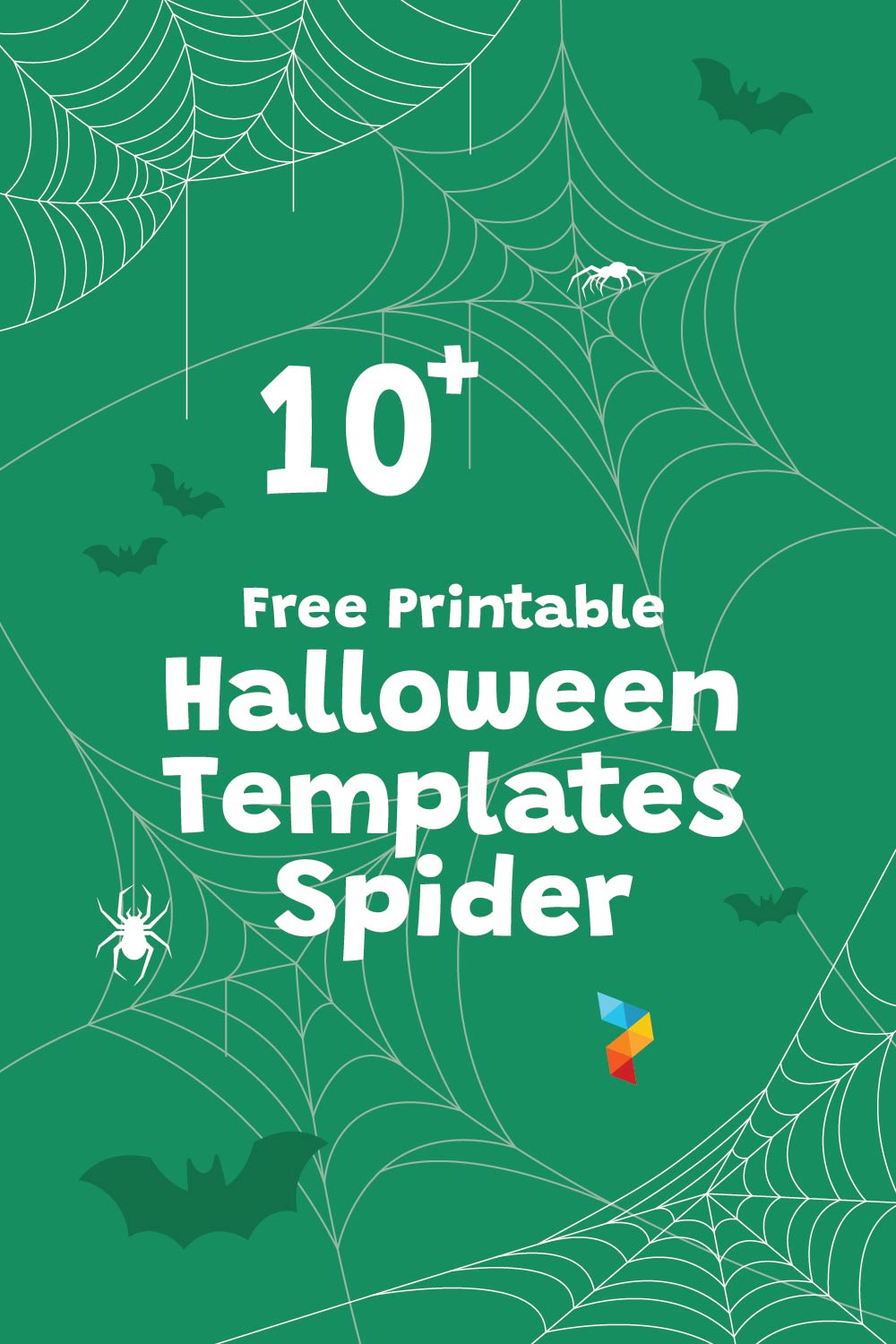 Printable Halloween Templates Spider